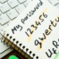 Keyboard notepad passwords