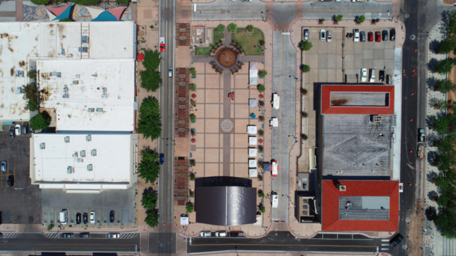 Downtown-Aerial-Photography